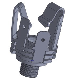 Oven Receptacle Socket 3D view