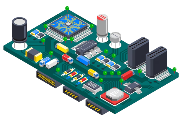 How to Select Resistance, Beta Value, and Housing for NTC Sensors illustration with electronics and circuit detail